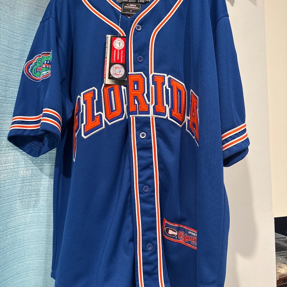 Gators Vintage Blue Baseball Jersey ( 2000’s )